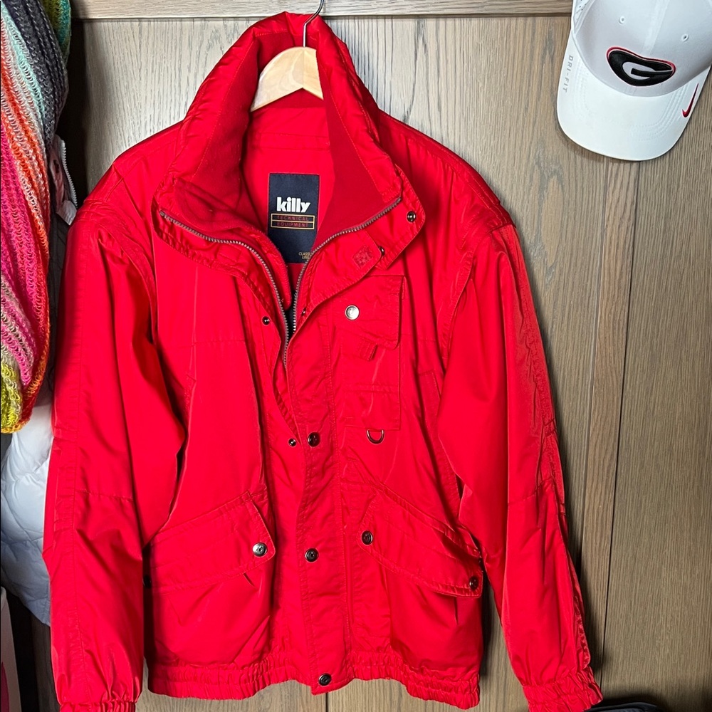 Men's Killy Red Ski Jacket and Vest